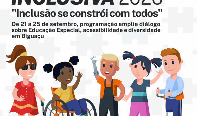 Semana Inclusiva 2026 amplia diálogo sobre Educação Especial, acessibilidade e diversidade em Biguaçu